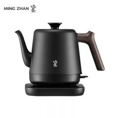 鸣盏 MZ153 电水壶温控烧水壶电热水壶茶艺烧水壶泡茶烧水壶磨砂工艺师级泡茶壶手冲壶 0.8L