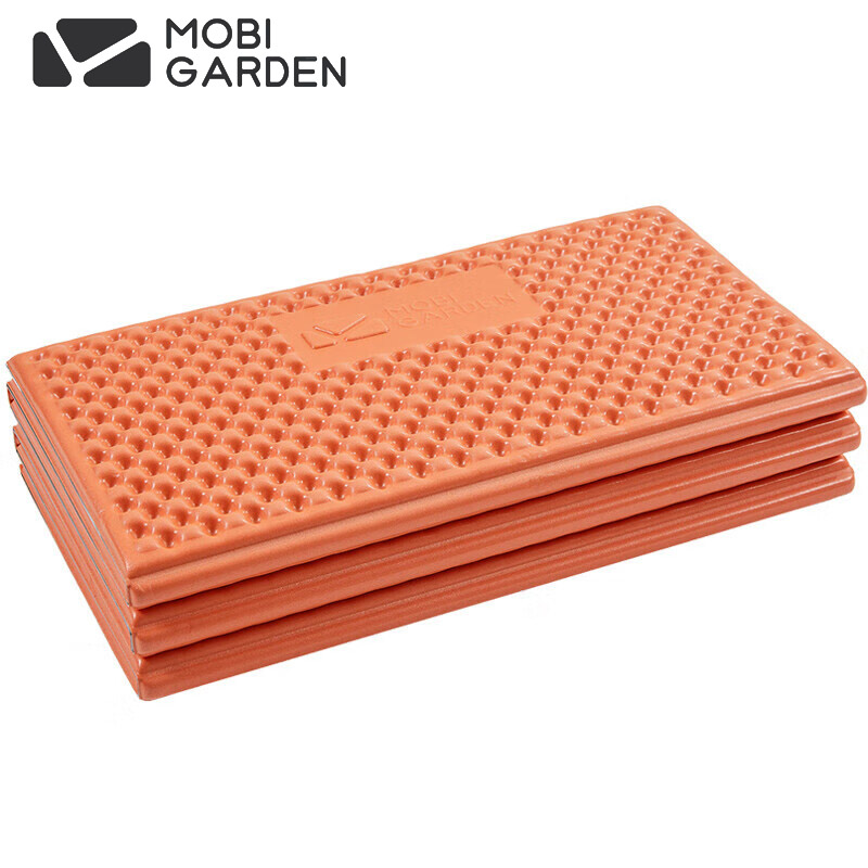 牧高笛（MOBIGARDEN） NX20663007NT双人蛋槽垫蛋巢垫户外露营野营地垫便携睡垫双人防潮垫溢彩橙