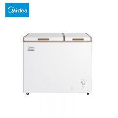 美的（Midea） BCD-202DKM(E) 家用商用囤货冰柜冷藏冷冻双温柜一级能效省电低音冷柜卧式冰箱202升
