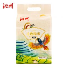 沁州 三色糙米2.5kg 黑米 红米 糙米 五谷杂粮 粗粮米 大米伴侣真空装 袋装