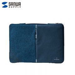 山业（SANWA）  IN-CAC3NV-MAC笔记本电脑内胆包 苹果MacBook Pro笔记本收纳包保护套 深邃蓝 2021 16英寸 专用版