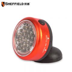 钢盾（SHEFFIELD） S030013 磁性万向应急维修头灯LED工作灯应急维修灯24LED灯珠超亮
