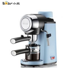 小熊(Bear)  咖啡机 家用全半自动意式小型打奶泡咖啡机5Bar泵压式高压萃取浓缩咖啡蒸汽奶泡 KFJ-A02N1