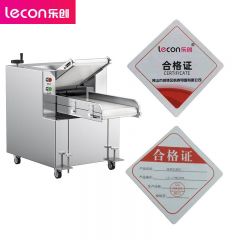 乐创（lecon） 压面机商用 400kg/h自动擀面皮机 304不锈钢压面辊 LC-J-YMZ250A