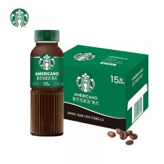 星巴克（Starbucks） 星选 即饮咖啡270ml*15瓶 量贩装 美式咖啡