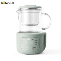 小熊（Bear） YSH-F04E1迷你养生壶养生杯 电炖杯电热杯煮花茶壶烧水壶办公室杯子0.4L全玻璃杯体