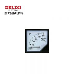 德力西电气 模拟指示电测量仪表6L2 电压表 380V 黑色