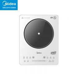 美的（Midea） 电磁炉家用铂钻高颜面板 4D防水智能预约定时恒匀火加热8大功能MC-22RB16H