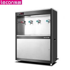 乐创（lecon） 商用开水器 学校公司工厂大型不锈钢直饮机 柜式一开三温 LC-J-ZY01