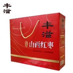 丰滋 山西特产黄河滩枣柳林滩枣礼盒 红枣大枣煲汤煲粥枣1600g