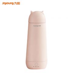 九阳（Joyoung）便携式烧水壶开水杯电热水壶保温一体小型 K03-C1粉色