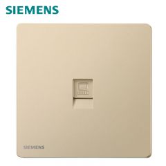 西门子（SIEMENS） 5UH31623NC03 荟绎一位电脑插座墙壁插座CAT5E日曜金