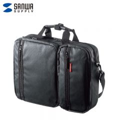 山业（SANWA）BAG-3WAYC1BKWP 3Way多功能电脑包 防泼水版
