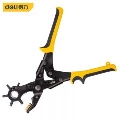 得力（deli） 升级款重型省力皮带打孔器打孔钳腰带皮具9英寸 DL1919A