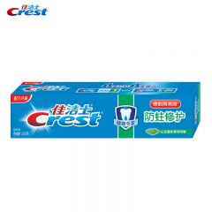 佳洁士 防蛀修护牙膏晶莹薄荷 清新口气含氟牙膏200g