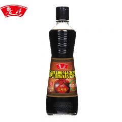 鲁花 黑糯米酿造零添加 固体发酵 凉拌炒菜调味品 三年陈黑糯米醋500ml