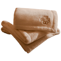 康尔馨（Canasin） Hug埃及棉方巾礼盒 2条装 40*40cm*120g*2条