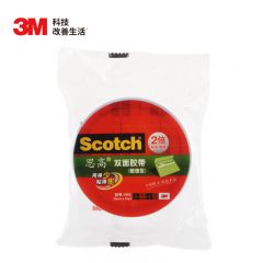 3M 胶带 思高 200C-24 双面强力粘贴棉纸胶带 办公用品