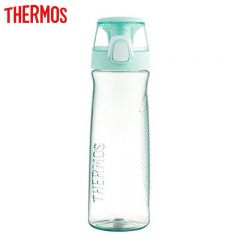 膳魔师（THERMOS） TCSD-700 BG塑料水杯大容量夏季男女运动瓶户外露营便携随行茶杯带提手 薄荷绿 700ml