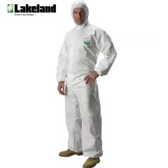 雷克兰（Lakeland）防护服防尘连体服透气防液体飞溅喷漆服劳保工作服AMN428EETSMNSG428I45基础款AMN428EL码