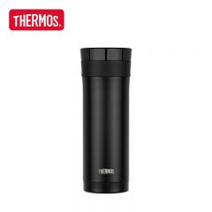 膳魔师（THERMOS）温显杯不锈钢保温杯温度显示充电便携泡茶水杯TCDB-500 黑色 470ml