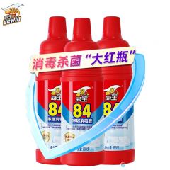 威王（vewin）84消毒液衣物漂白水除菌家居清洁 漂白水600g * 3瓶