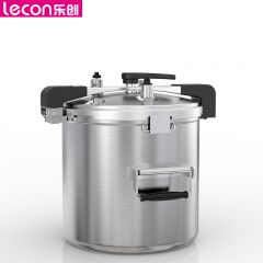 乐创（lecon） LC-J-YD82 商用高原压力锅 304不锈钢高海拔户外高压锅燃气适用 82L