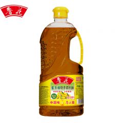 鲁花 非转基因 粮油 食用油 低芥酸特香菜籽油900ml