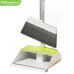 美添乐（HoMettler）扫把簸箕套装组合伸缩梳齿套扫家用软毛笤帚 扫把+伸缩梳齿簸箕 1个