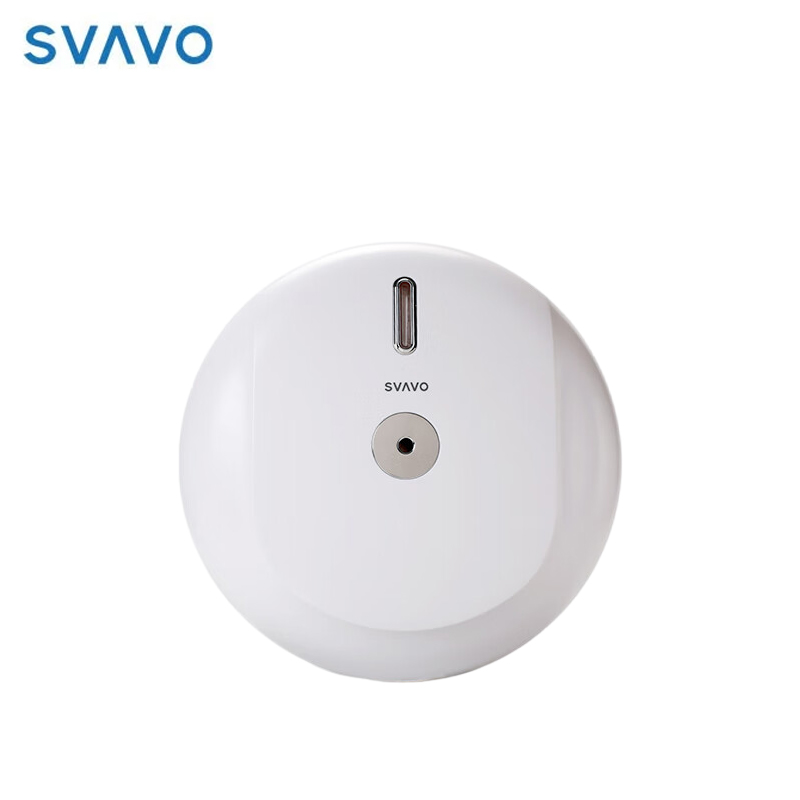瑞沃（SVAVO） 壁挂式中心抽纸巾盒 PL-151066白+灰色经典款 个