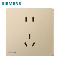 西门子（SIEMENS） 5TA31143NC03 荟绎10A二三极插座插座面板五孔插座日曜金