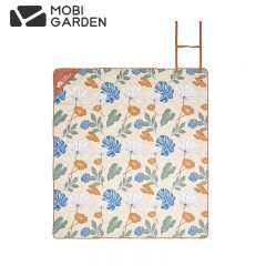 牧高笛（MOBIGARDEN） NX22663020云霞超声波方形野餐垫户外露营公园野餐可机洗便携防潮垫和风米180*200cm