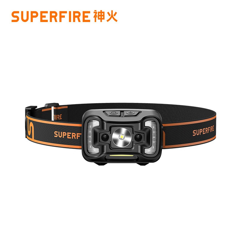 神火（SupFire）变焦感应头灯强光远射充电夜钓鱼灯头戴式LED灯感应探照灯应急灯 HL16标配(定焦)