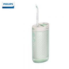 飞利浦（PHILIPS）伸缩便携冲牙器洗牙器水牙线成人3种模式含3款专业喷嘴 小净瓶HX3331不焦绿