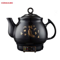 康佳（KONKA） KJYH-WHG455养生壶 煎药壶 中药壶熬药罐 全自动陶瓷炖药锅电子药煲煎药机 家用汤锅4L
