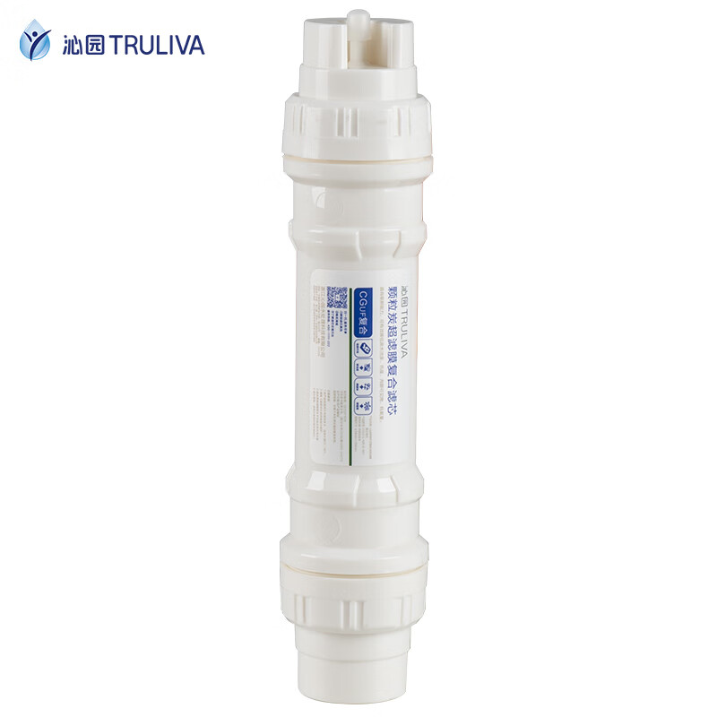 沁园（TRULIVA） QS-ZRW-L14，CGUFS-W8-B-MG型明杆式颗粒炭超滤膜复合滤芯