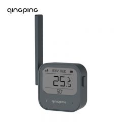 青萍（Qingping） E NB-IoT版 工业高精度温湿度记录仪 防水防尘可外接探头智能远程无线超限报警