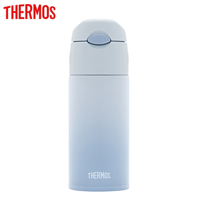 膳魔师（THERMOS） TCMI-400S BLW保温杯400ml男女士儿童学生保冷吸管杯水杯子
