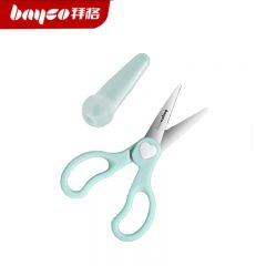 拜格（BAYCO） BD3629婴儿宝宝手动食物剪研磨器厨房剪刀绿色