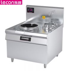 乐创（lecon） 商用单头无尾小炒灶 12KW酒店饭堂企业电磁灶 LC-J-XC12DW