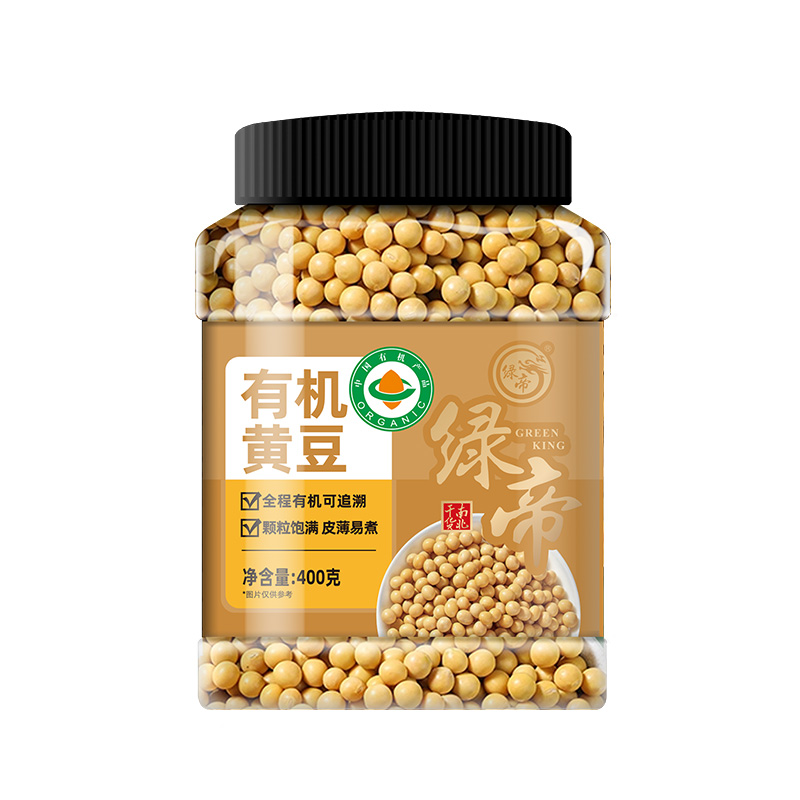 绿帝(GREEN KING) 有机黄豆 400g
