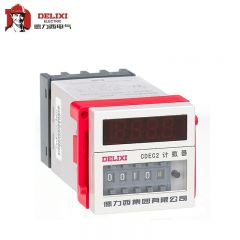 德力西电气（DELIXI ELECTRIC） 电子式计数器；CDEC2-H AC220V 1-999900配P2CF08底座