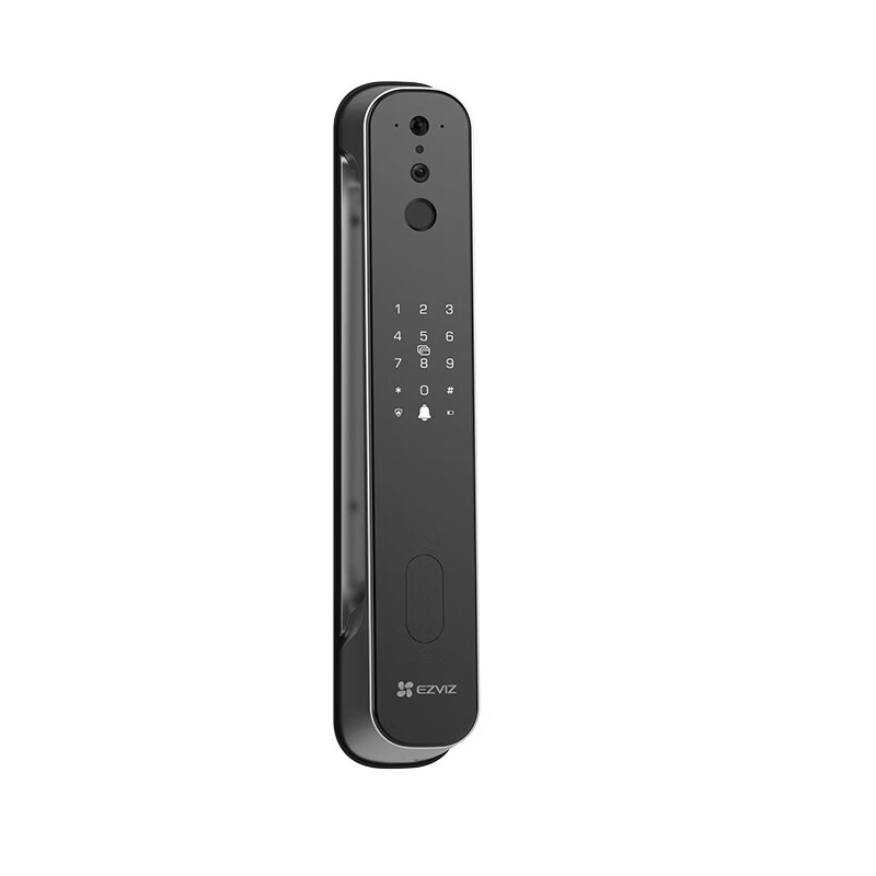萤石（EZVIZ）指纹锁 DL30V全自动智能锁猫眼视频锁密码锁 300万超清 门铃可视通话 C级锁芯 防盗门锁电子锁