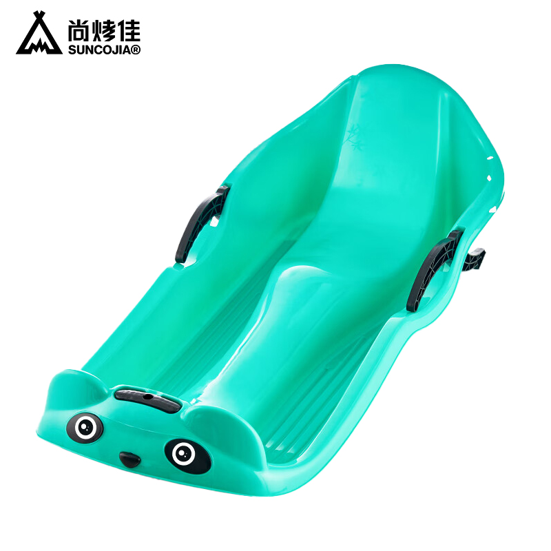 尚烤佳（Suncojia） 儿童滑板滑草板滑沙滑雪板雪爬犁雪橇冰车加厚滑雪车（小号）SKJ-563