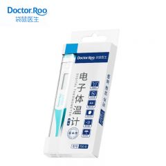 袋鼠医生（Doctor.Roo）电子体温计125x17x10mm亲肤软头蜂呜提示