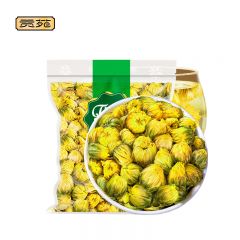 贡苑 菊花茶 胎菊250g头采特优级大份实惠装贡菊杭白菊花蕾花草茶叶