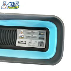 世家  折叠拖把桶长方形加大口径家用清洁手提搓洗拖把盆51x22x15.7cm