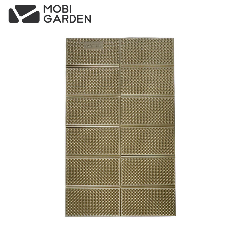 牧高笛（MOBIGARDEN） NX20663007NT双人蛋槽垫蛋巢垫户外露营野营地垫便携睡垫双人防潮垫橄榄油绿