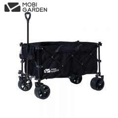 牧高笛（MOBIGARDEN） 露营车户外露营公园带娃可坐可躺190L大容量折叠营地推车云际S2曜石黑（不含桌板）