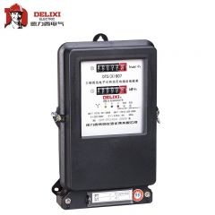 德力西电气 三相四线电子式有功无功组合电能表DTS(X)607 3&#215;57.7/100V不带485抄表3&#215;1.5